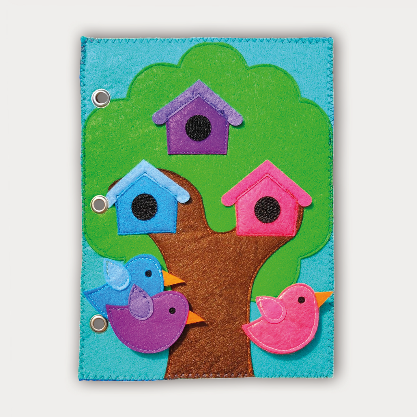 Kleurrijke Vogels en Vogelhuisjes